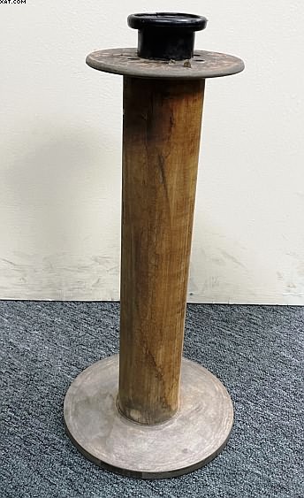 Twister Bobbins, 15" traverse x 8" base x 3/4" bore x 5.25" top,
